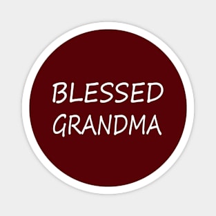 Blessed grandma Magnet